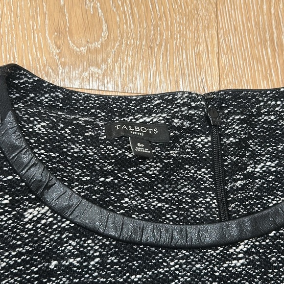 Talbots Tweed Fit and Flare Dress - Picture 5 of 11